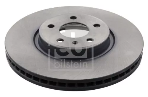 2x Febi Front Internally Vented Brake Disc For Audi Audi (Faw) A4 A4 Allro