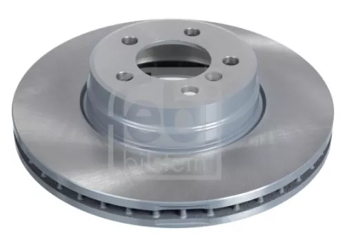 2x Febi Front Internally Vented Brake Disc For Land Rover Range Rover