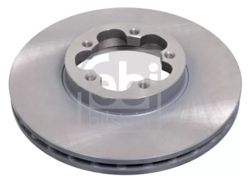 2x Febi Front Internally Vented Brake Disc For Ford Transit