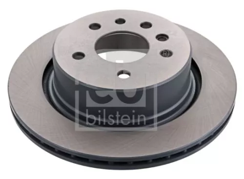 2x Febi Rear Internally Vented Brake Disc For Opel Vauxhall Omega