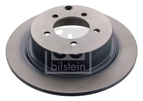 2x Febi Rear Solid Brake Disc For Citroën Peugeot 4007 4008 C-crosser