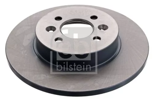 2x Febi Rear Solid Brake Discs Fits Renault Kangoo 280mm