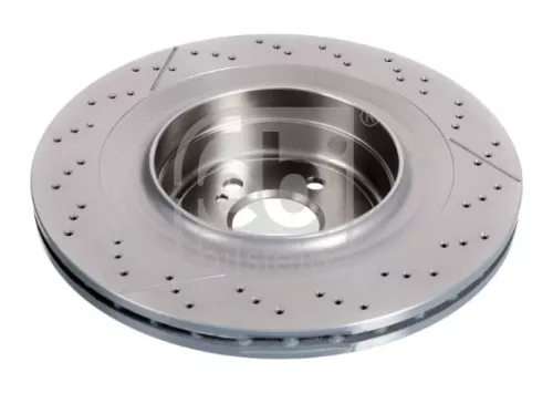 FEBI BILSTEIN FEBI BILSTEIN 44084 2x Febi Rear Perforated/vented Brake Discs Fits Mercedes C-class Cls E-class 360 