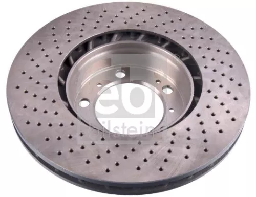 FEBI BILSTEIN FEBI BILSTEIN 44094 Febi Single Front Right Perforated/vented Brake Disc For Porsche 911 Boxster C 