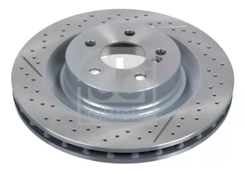 FEBI BILSTEIN FEBI BILSTEIN 44100 2x Febi Rear Perforated/vented Brake Discs Fits Mercedes Clk Slk 330mm 