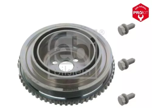 Febi Crankshaft Pulley  For Abarth Alfa Romeo Fiat Lancia 500 500 /
