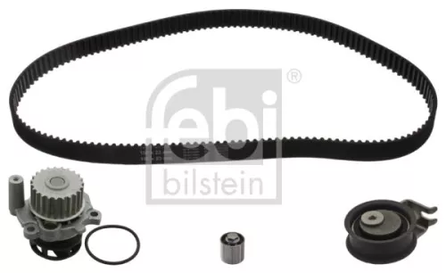 Febi Water Pump & Timing Belt Kit For Audi Seat Vw A3 Alhambra Bora Cor