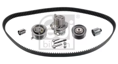 Febi Water Pump & Timing Belt Kit For Audi Seat Skoda Vw A3 A4 A4 Allro