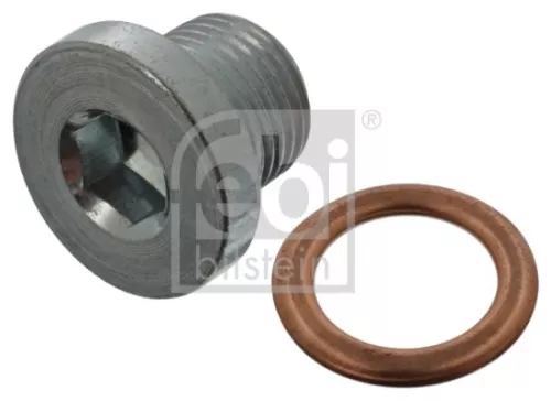 Febi Oil Sump Plug For Volvo C30 C70 S40 S80 V50 V70