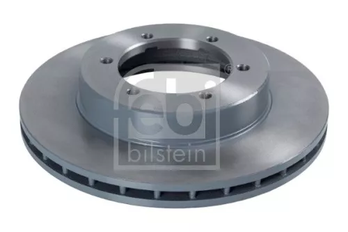 2x Febi Front Internally Vented Brake Disc