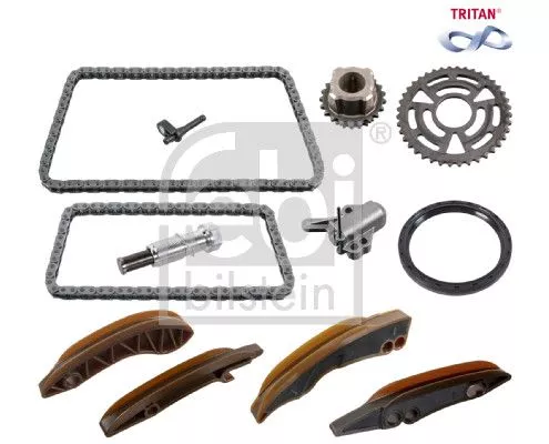 FEBI Lower Upper Timing Chain Kit for BMW MINI 1 2 3 4 5 MINI MINI CLUB