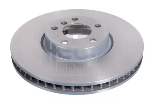 Febi Single Front Right Internally Vented Brake Disc For Bmw 5 6 7