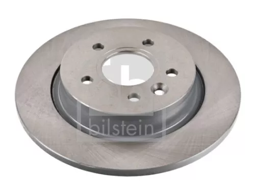 2x Febi Rear Solid Brake Disc For Volvo V40