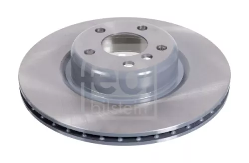 2x Febi Rear Internally Vented Brake Disc For Bmw 1 2 3 4
