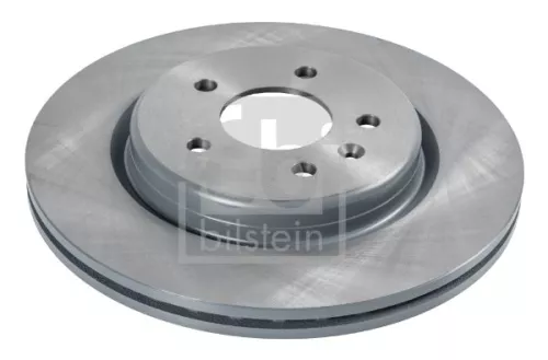 2x Febi Rear Internally Vented Brake Disc For Opel Vauxhall Insignia