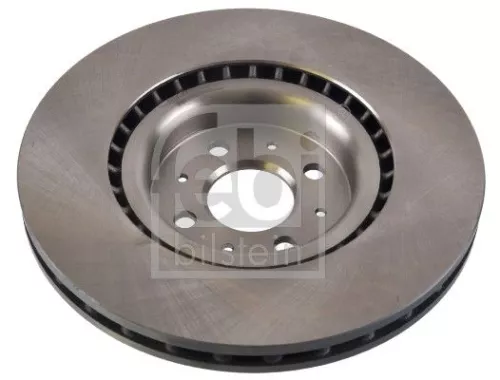 FEBI BILSTEIN FEBI BILSTEIN 106491 2x Febi Front Internally Vented Brake Disc For Abarth Grande Punto Punto P 
