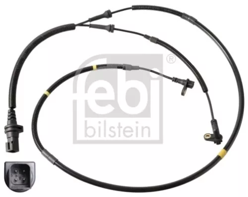 Febi Rear Left Or Right  Abs Wheel Speed Sensor For Ford Ka Ka Van Street 