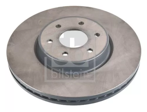 2x Febi Front Internally Vented Brake Disc For Mercedes-benz X-class