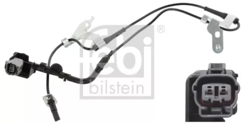 Febi Front Left  Abs Wheel Speed Sensor For Mazda 6