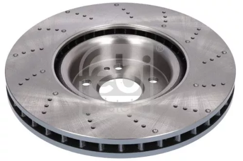 FEBI BILSTEIN FEBI BILSTEIN 107510 2x Febi Front Perforated/vented Brake Disc For Mercedes-benz A-class B-cla 