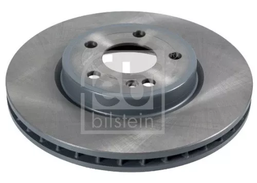 2x Febi Front Internally Vented Brake Disc For Mercedes-benz A-class B-cla