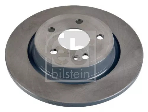 2x Febi Rear Solid Brake Disc For Mercedes-benz A-class B-class Cla Gla Gl