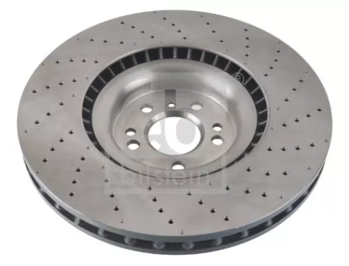 FEBI BILSTEIN FEBI BILSTEIN 107711 2x Febi Front Perforated/vented Brake Discs Fits Mercedes Gl-class Gle Gls M-cla 