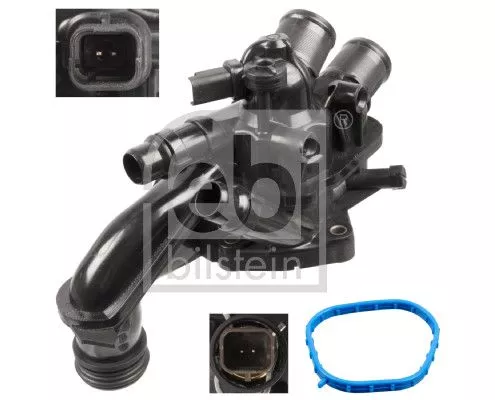 Febi Thermostat Coolant For Citroën Ds Peugeot 2008 208 3008 308 308 Sw