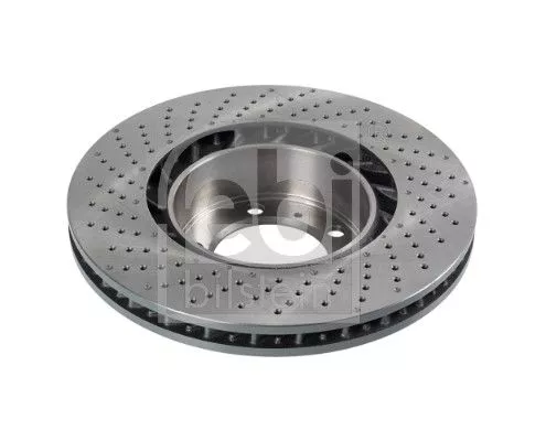 FEBI BILSTEIN FEBI BILSTEIN 108336 Febi Single Front Right Perforated/vented Brake Disc For Porsche 718 Boxster 7 