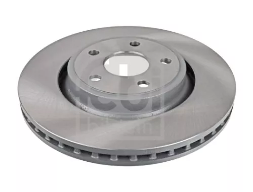 2x Febi Front Internally Vented Brake Disc For Dodge Jeep Durango Grand Ch