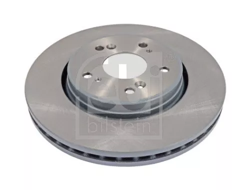 2x Febi Front Internally Vented Brake Disc For Honda Cr-v