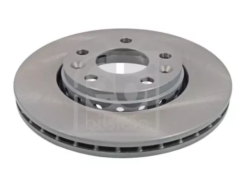 2x Febi Front Vented Brake Discs Fits Dacia Nissan Renault Arkana Captur Duster 