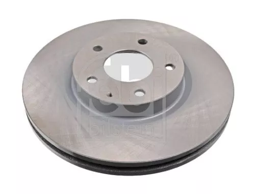2x Febi Front Internally Vented Brake Disc For Mazda 6 Cx-5