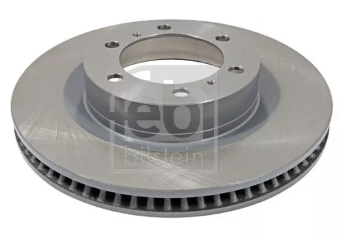 2x Febi Front Internally Vented Brake Disc For Lexus Toyota Gx Land Cruise