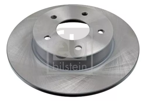 2x Febi Rear Solid Brake Disc For Nissan Almera Tino Primera