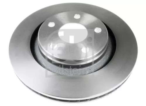 2x Febi Front Internally Vented Brake Disc For Jeep Wrangler