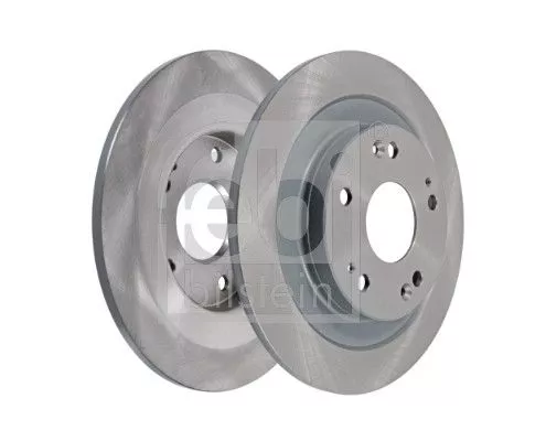 FEBI BILSTEIN FEBI BILSTEIN 108479 2x Febi Rear Solid Brake Discs Fits Honda Civic 276mm 