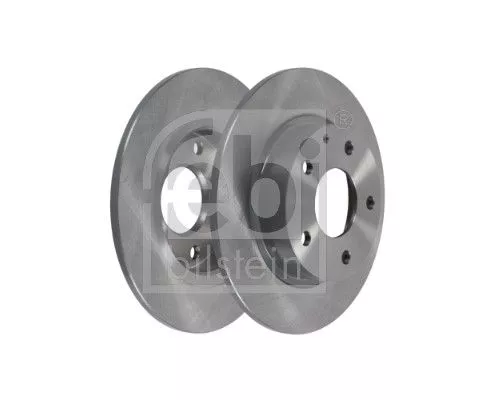 FEBI BILSTEIN FEBI BILSTEIN 108513 2x Febi Rear Solid Brake Disc For Mazda 3 Cx-3 Cx-30 Mx-30 