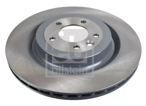 2x Febi Rear Vented Brake Discs Fits Land Rover Defender Discovery Range Rover R