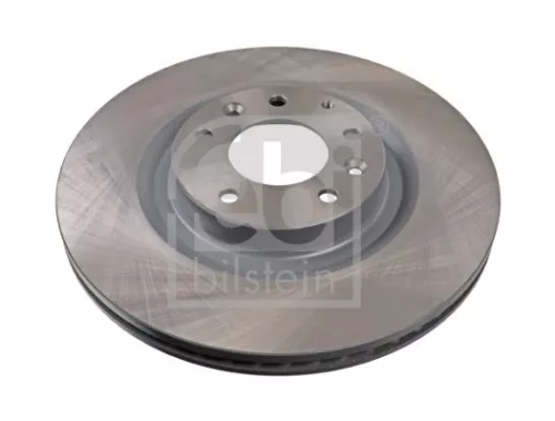2x Febi Front Internally Vented Brake Disc For Mazda Rx-8