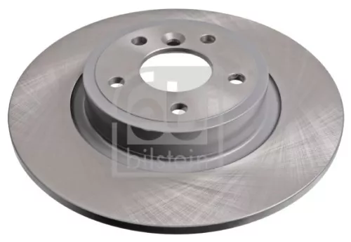 2x Febi Rear Solid Brake Disc For Jaguar Xe Xf