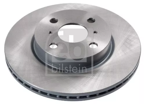 2x Febi Front Internally Vented Brake Disc For Aston Martin Toyota Cygnet 