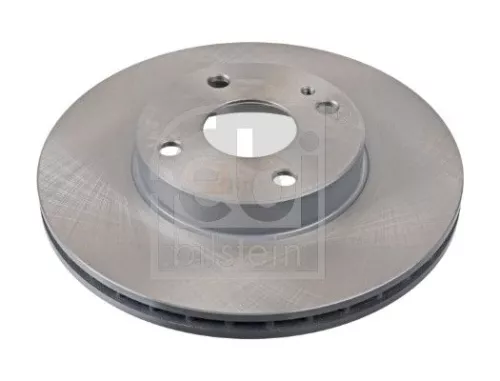 2x Febi Front Internally Vented Brake Disc For Mazda Mx-5