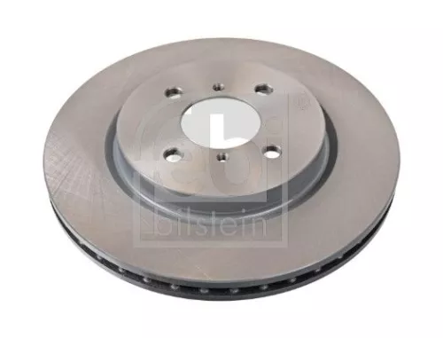 2x Febi Front Internally Vented Brake Disc For Suzuki Swift