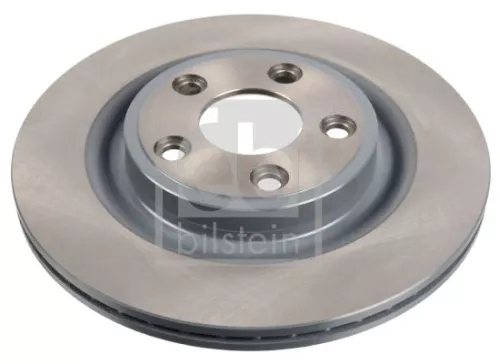 2x Febi Rear Internally Vented Brake Disc For Jaguar S-type