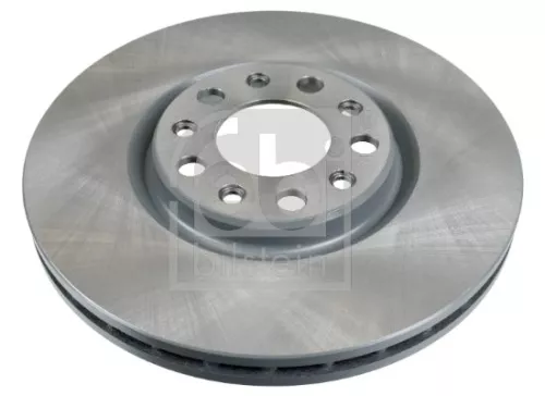 2x Febi Front Internally Vented Brake Disc For Jeep Renegade