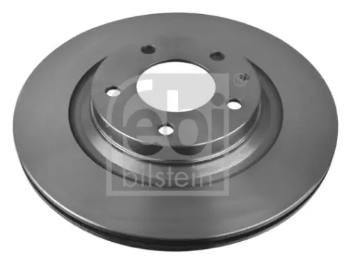 2x Febi Rear Vented Brake Discs Fits Mazda Rx-8 302mm