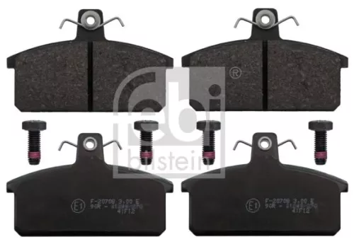 Febi Front Brake Pad Set For Lancia Delta