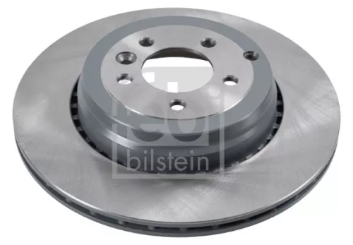 2x Febi Rear Internally Vented Brake Disc