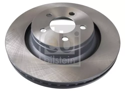 2x Febi Front Vented Brake Discs Fits Dodge Jeep Cherokee Nitro 333mm